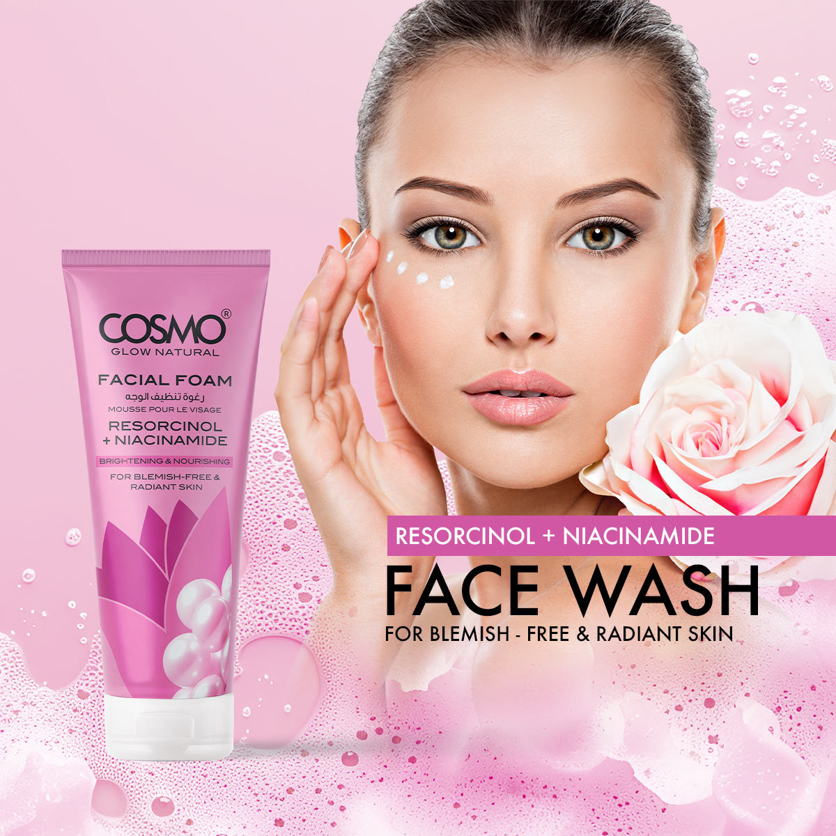 Resorcinol + Niacinamide Facial Foam